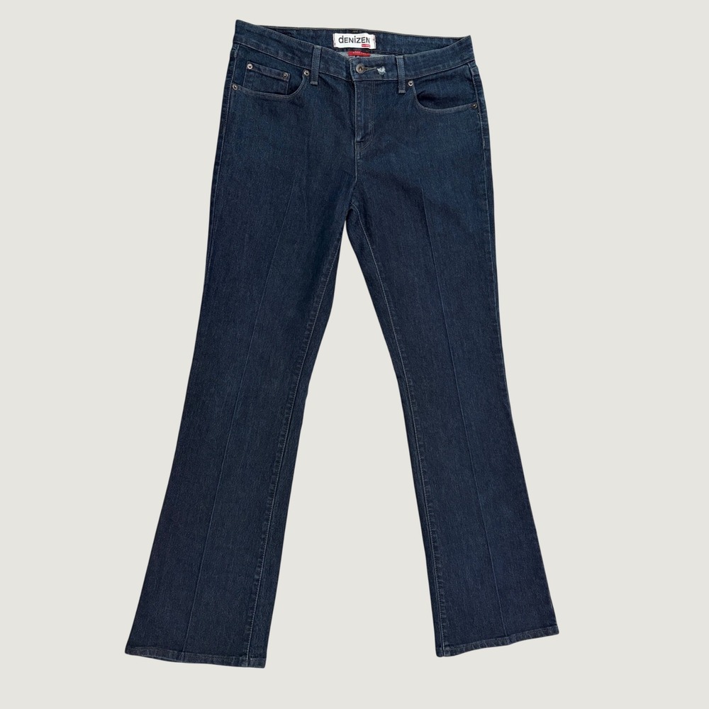 Denizen from Levis Womens Bootcut Jeans Dark Wash Indigo Western Sz 12 Long Tall
